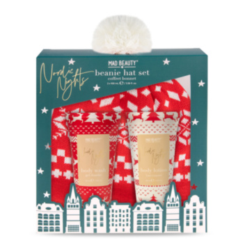 Nordic Beanie Hat Set