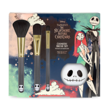 The Nightmare Before Christmas Cosmetic Brush Set and Holder