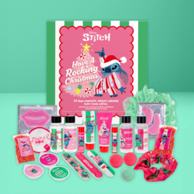 Disney Stitch - 24 Days Bath, Body & Beauty Advent Calendar