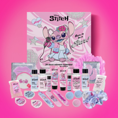Disney Stitch - Angel 24 Days Bath, Body & Beauty Advent Calendar