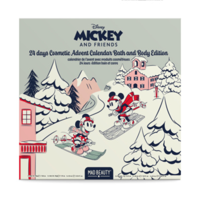 Disney Mickey And Friends - 24 Day Bath, Body & Beauty Advent Calendar