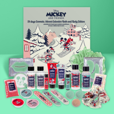 Disney Mickey And Friends - 24 Day Bath, Body & Beauty Advent Calendar