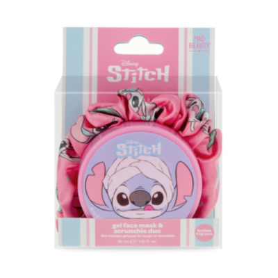 Stitch Pamper Gel Face Mask & Scrunchie Duo