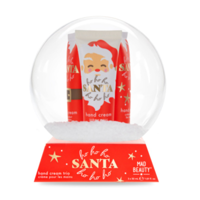 HoHo Holiday Snow Globe Hand Cream Trio