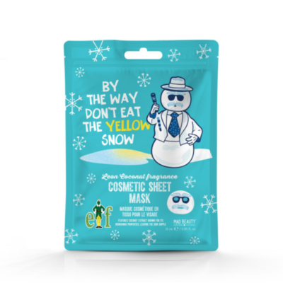 Elf Snow Man Cosmetic Sheet Mask