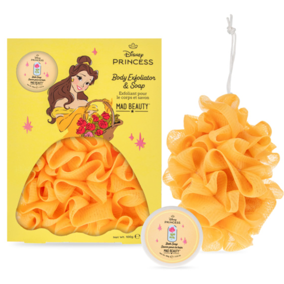 Disney Princess Body Exfoliator & Soap Set - Belle
