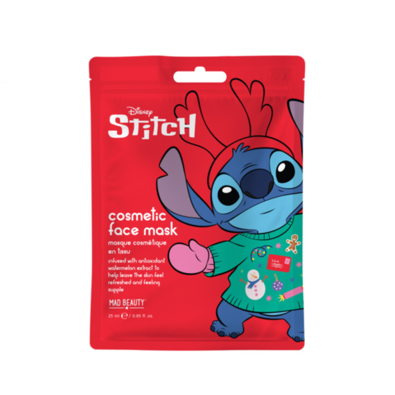 Stitch At Christmas Cosmetic Sheet Mask