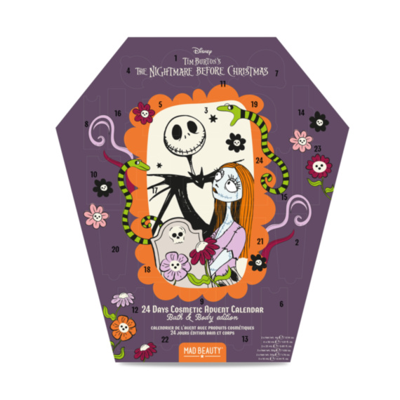 The Nightmare Before Christmas - 24 Days Bath, Body & Beauty Advent Calendar