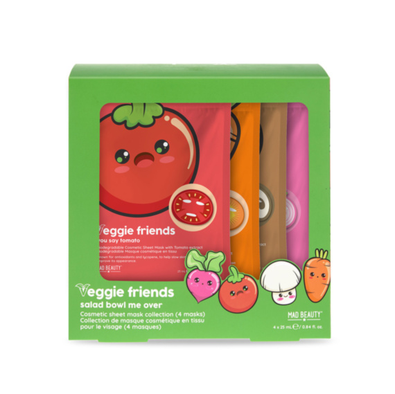 Veggie Friends Salad Bowl Face Mask Collection