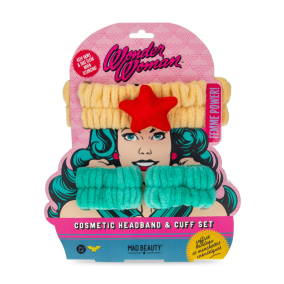 DC Femme Power Cosmetic Headband & Cuff Set - Wonder Woman