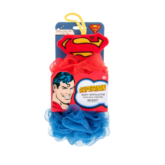 Superman Body Exfoliator Duo
