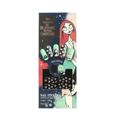 The Nightmare Before Christmas Heat Reveal Nail Stickers