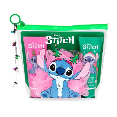 Stitchmas Bath & Body Set: 2 x 75ml, 30g Puff