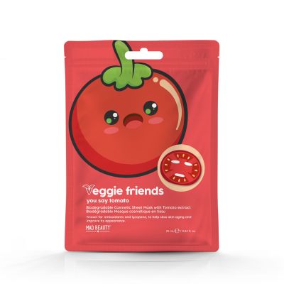 Veggie Friends Tomato Sheet Face Mask
