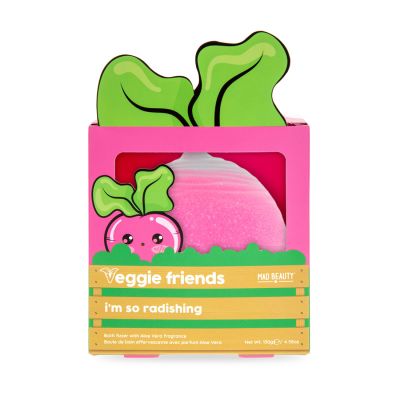 Veggie Friends Radish Bath Fizzer