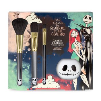 The Nightmare Before Christmas Cosmetic Brush Set and Holder