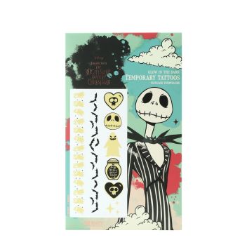 The Nightmare Before Christmas Glow In The Dark Body Tattoos